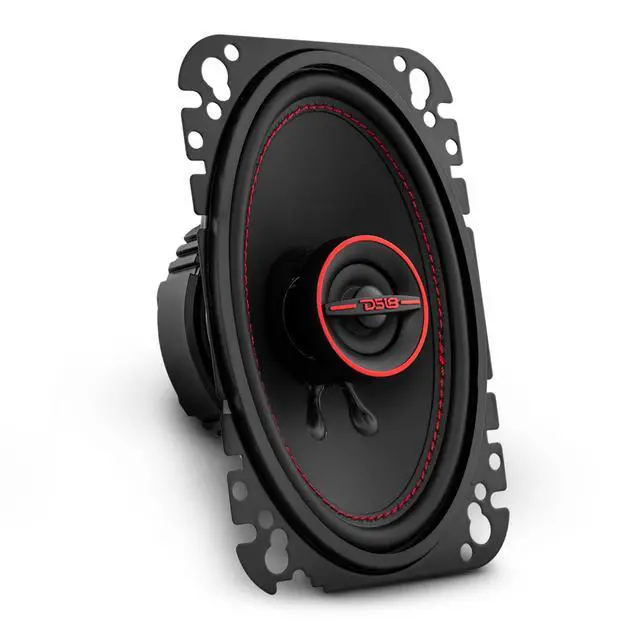 Alt view image 6 of 7 - GEN-X4.6 Coaxial Speaker - 4x6, 2-Way, 135W Max, 45W RMS, Black Paper Cone, Mylar Dome Tweeter, 4 Ohms - Clarity Unparalled by Other Speakers in Their Class (2 Speakers)