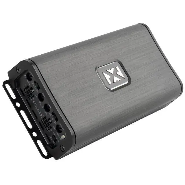 Alt view image 2 of 7 - VADM4 v2 Model 4-Channel Class D Amplifier 1000W Peak, 500W RMS, 2/4-ohm Stable, High/Low Pass X-Over, for Car/Truck/Marine/UTV/Motorcycle (VADM4v2)