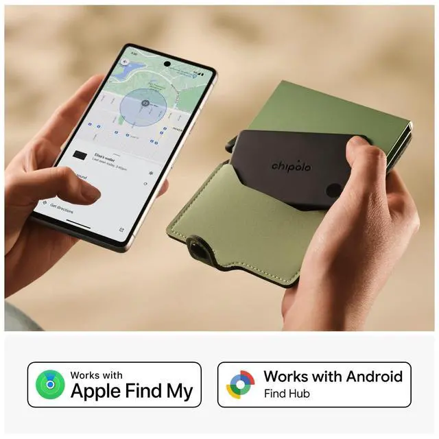 Alt view image 2 of 7 - Card Rechargeable Wallet Tracker Card, Bluetooth Tracker | Item locator, passport finder compatible with Apple Find My or Find Hub with Call Your Phone & Out of Range Alerts