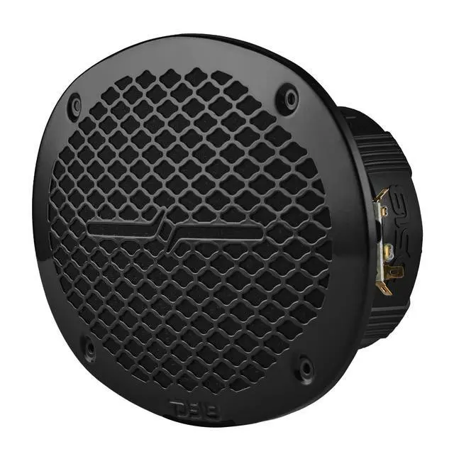 Alt view image 6 of 7 - PRO-ZT Pro Audio Coaxial Midrange Speakers with Built-in Bullet Tweeter, 4-Ohms, Water Resistant - Black Metal Mesh Grill Included (1 Speaker) (6x9 inches)
