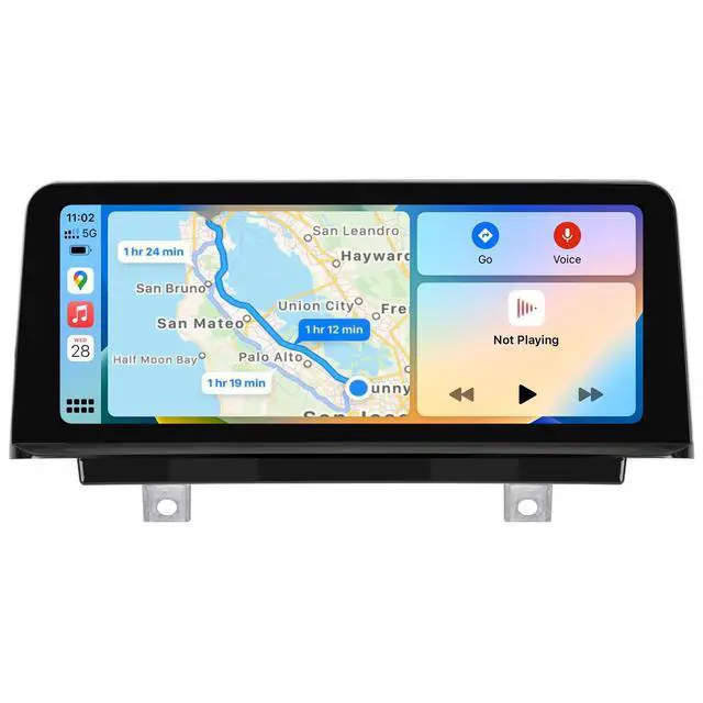 Main image of Linux Screen for BMW 2012-2017 F30 F31 F32 F33 F34 F35 F20 F21 F22 ID4 NBT CIC, Support iOS 26 Wired and Wireless CarPlay Retrofit Android Auto 328i 320i Accessories Radio