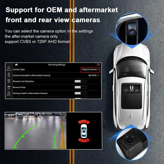 Alt view image 5 of 7 - Linux Screen for BMW 2012-2017 F30 F31 F32 F33 F34 F35 F20 F21 F22 ID4 NBT CIC, Support iOS 26 Wired and Wireless CarPlay Retrofit Android Auto 328i 320i Accessories Radio