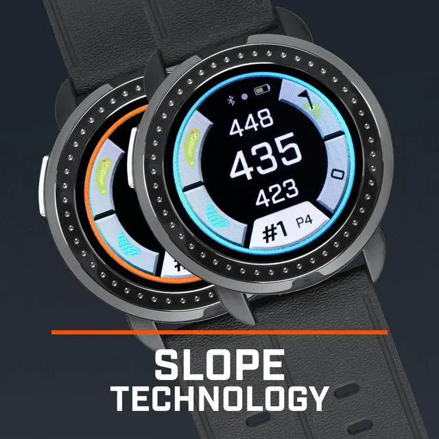 Alt view image 3 of 7 - Golf iON Elite GPS Watch Color Touchscreen, SlopeAdjusted Yardages, 38,000+ Courses, Shot Tracker, USBC, Magnetic Charger