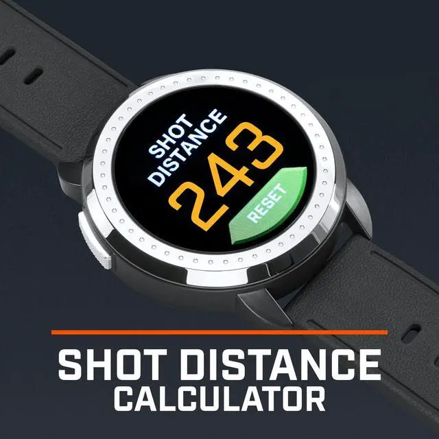 Alt view image 7 of 7 - Golf iON Elite GPS Watch Color Touchscreen, SlopeAdjusted Yardages, 38,000+ Courses, Shot Tracker, USBC, Magnetic Charger