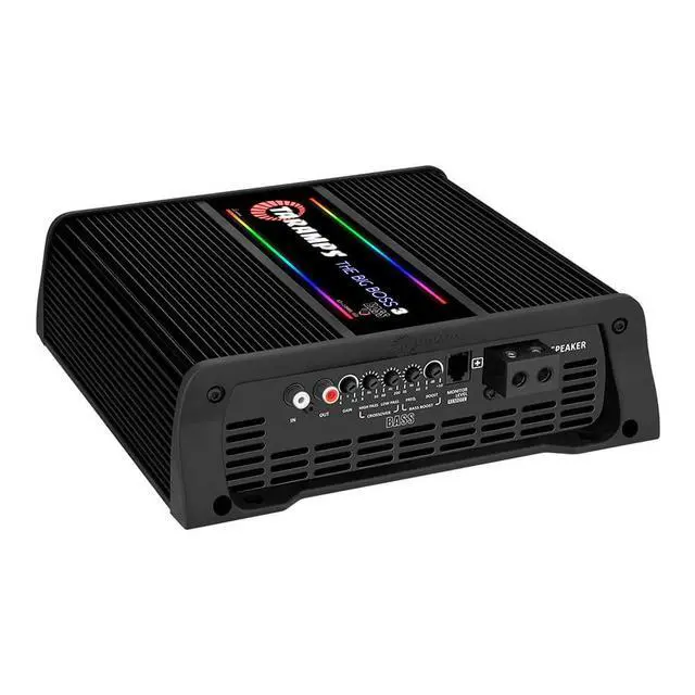 Alt view image 2 of 7 - Taramps The Big Boss 3 Black 3000W RMS Monoblock Class D Car Amplifier | Automatically adapts from 0.5 to 2 Ohms with Smart Technology for maximum flexibility and powerful bass performance