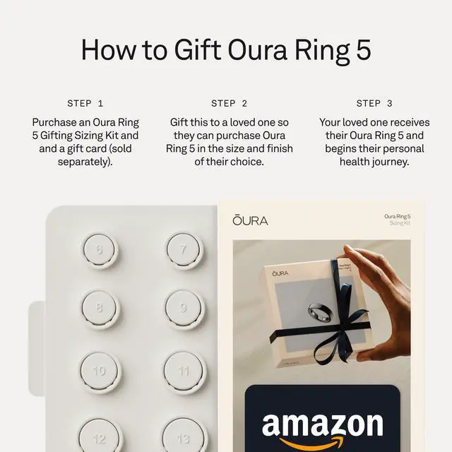 Alt view image 2 of 3 - Ring 5 Gifting Sizing Kit - Unique Sizing - Give The Gift of Health
