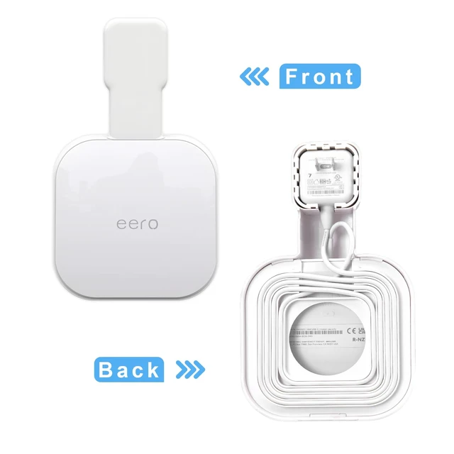 Alt view image 3 of 7 - Outlet Wall Mount Compatible with eero 7, 3 Pack No Drill, Hidden Cable Management, Neat Setup, Saves Space, Compatible with eero 7 Dual-Band Mesh Wi-Fi 7 Router