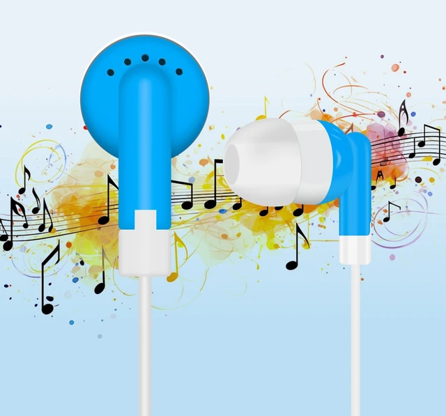 Alt view image 7 of 7 - 60 Pack Earbuds Bulk Kids Classroom Headphones for School Travel or Home Use(6 Color)