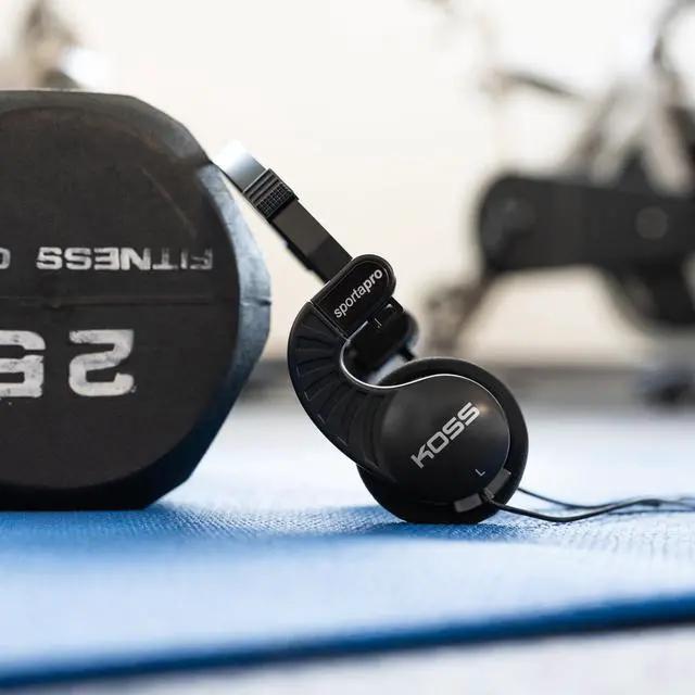 Alt view image 4 of 6 - Sporta Pro On-Ear Headphones, Black, Retro 90s Style, Wired Plug | Unique Folding Design, 3.5mm Jack