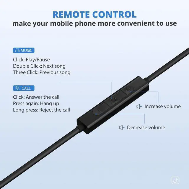 Alt view image 6 of 7 - Air Tube Headphones USB C Headphones Wired for iPhone 16 15, Type C Earbuds Earphones with Microphone Noise Cancelling for iPad,Google Pixel 8 7 6A 5 Samsung-Not for 3.55mm and Lightning Connector