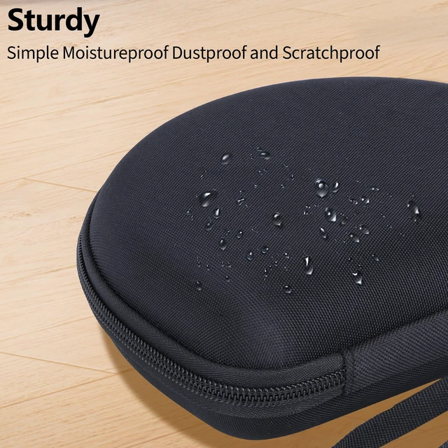 Alt view image 7 of 7 - Case for Sony MDR-ZX110/MDRZX110AP/MDRZX110NC On-Ear Headphones Hard Shell Shockproof, Portable Headphone Storage, Mesh Bag Organizer, Lightweight Travel