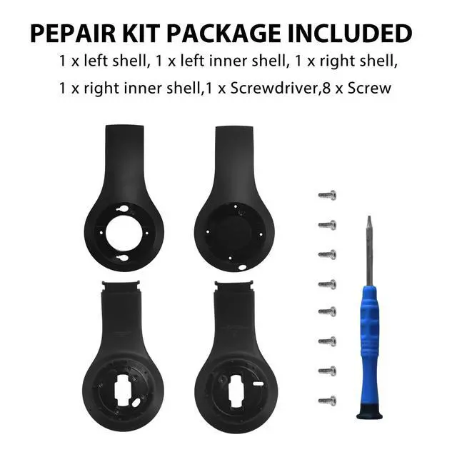 Alt view image 6 of 7 - Inside Panel Inner Panel for Beats Studio ProModel A2924 Headphone,Black | Durable Inner Shell Outside Shell Repair Parts,As Same As The OEM Accessories Repair Kit,Repair Headphones