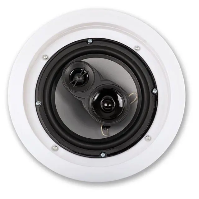 Alt view image 3 of 5 - Acoustic Audio CS-IC63 in Ceiling 6.5" Speaker 3 Pair Pack 3 Way Home Theater 1800 Watt