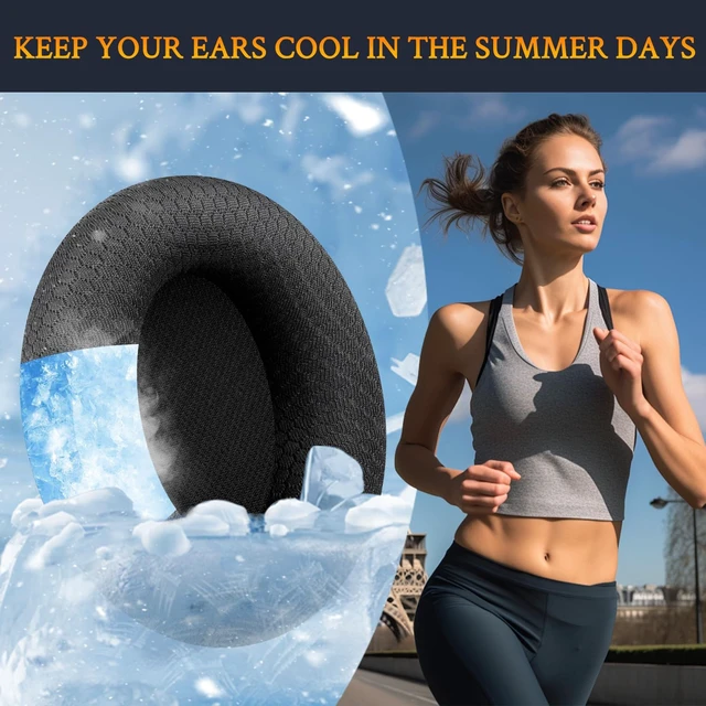 Alt view image 7 of 7 - Full Cooling Earpads for Beats Studio Pro - Black