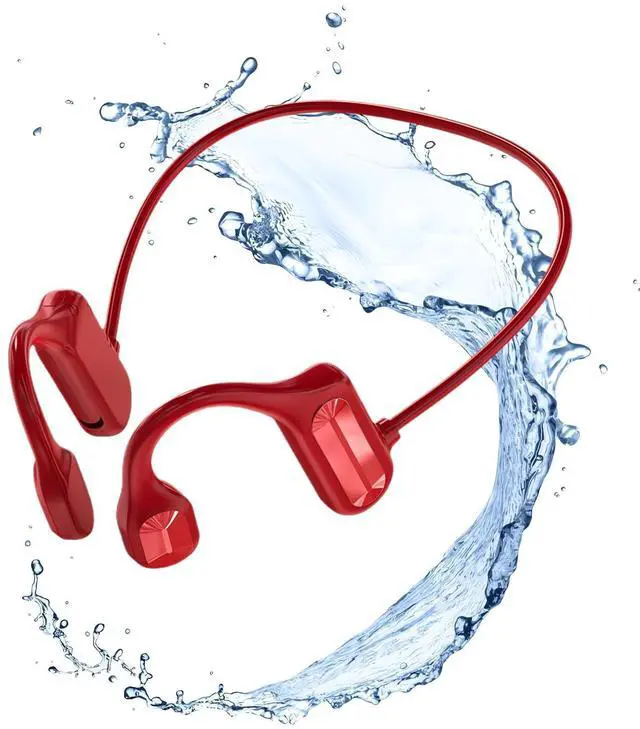 Main image of Bone Conduction Headphones - 2024 New Waterproof Bone Conduction Head Phones with Mic