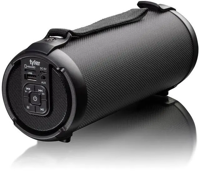 Main image of Wireless Bluetooth Speaker Water Resistant Long Range Rechargeable Boombox USB MP3 Micro SD AUX Inputs Fm Radio Sound & Bass Carry Strap Lightweight for Home Outdoor Stereo