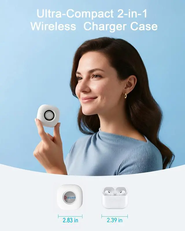 Alt view image 4 of 7 - Portable Charging Case Compatible with Oura Ring 4 Charger,Fits All-Sized Dock,50-Day Runtime,White (Case Only)