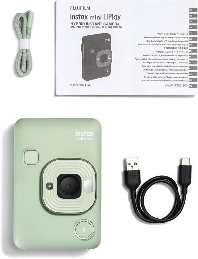 Alt view image 7 of 7 - Mini LiPlay Hybrid Instant Camera with Mini Film