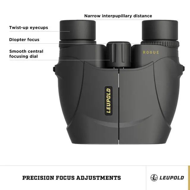 Alt view image 3 of 5 - BX-1 Rogue Binoculars, 10x25mm (59225)