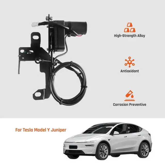 Alt view image 3 of 7 - Hands-Free Automatic Frunk Closer for Tesla Model Y Juniper 2025 2026 - Power Front Trunk Lock with Soft Close - Easy Installation Accessory