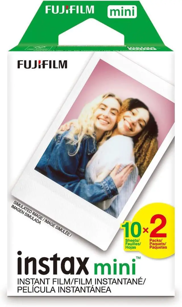 Alt view image 3 of 7 - Instax Mini Link Smartphone Printer (Ash White) + Fuji Instax Mini Film (40 Sheets) - Instax Mini Link Printer Bundle