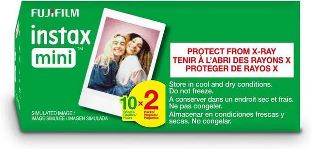 Alt view image 7 of 7 - Instax Mini Link Smartphone Printer (Ash White) + Fuji Instax Mini Film (40 Sheets) - Instax Mini Link Printer Bundle