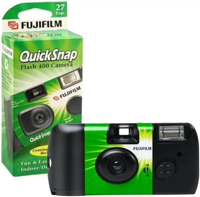 Alt view image 3 of 7 - QuickSnap Flash 400 One-Time-Use Camera (2 Boxes)