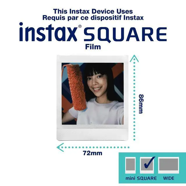 Alt view image 7 of 7 - Instax Square SQ40 Instant Camera