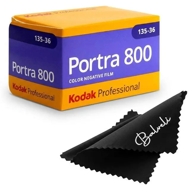 Main image of Kodak Portra 800 35mm Film Pack 36exp for 35mm Film Camera Roll Bundle - Kodak Film- Cloth - 35 mm Film Roll- Camera Film (1)