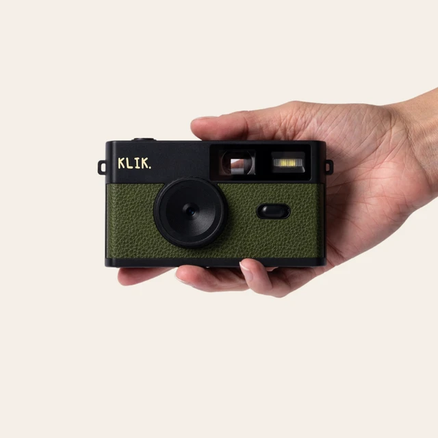 Alt view image 6 of 7 - Screen-Free Digital Camera Stay Present & Capture Retro Photos 3 Vintage Film-Style Filters, 500 Shots Per Charge, Built-in Flash, USB-C Photo Transfer, Rechargeable (Green)