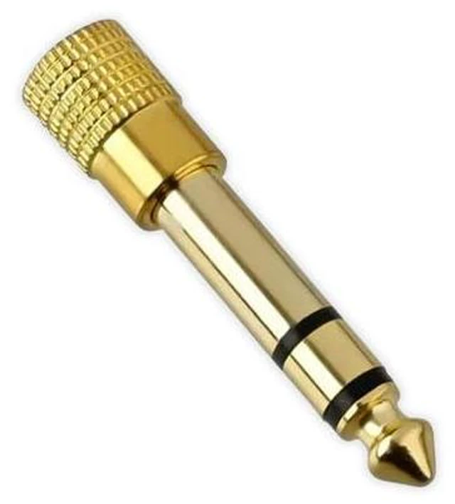 Main image of M5 Screwable Headphone Adapter, Gold