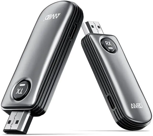 Main image of 2026 Wireless HDMI Transmitter and Receiver, 4K Decode 1080P 60Hz, 5GHz HDMI Wireless Extender Screen Mirroring for Laptop, PC, TV Box, Camera to TV, Monitor, Projector - 165ft/50m