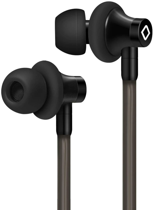 Main image of Aircom A3 Active Stereo Earphone - Anti-Radiation Wired Sports Earbuds with Airflow Audio Technology Handsfree Headphones with Built-in Microphone (Black)