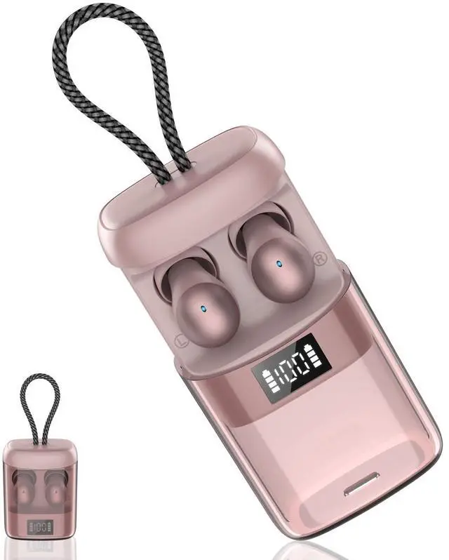 Main image of Sleep Earbuds Bluetooth 6.0 in Ear, Sleep Headphones with Sleep Monitor APP, 2026 New Mini Sleep Ear Buds with Small Earplugs for Side Sleepers, 48H Playtime Sleep Earphones with Sleep Mode Rose