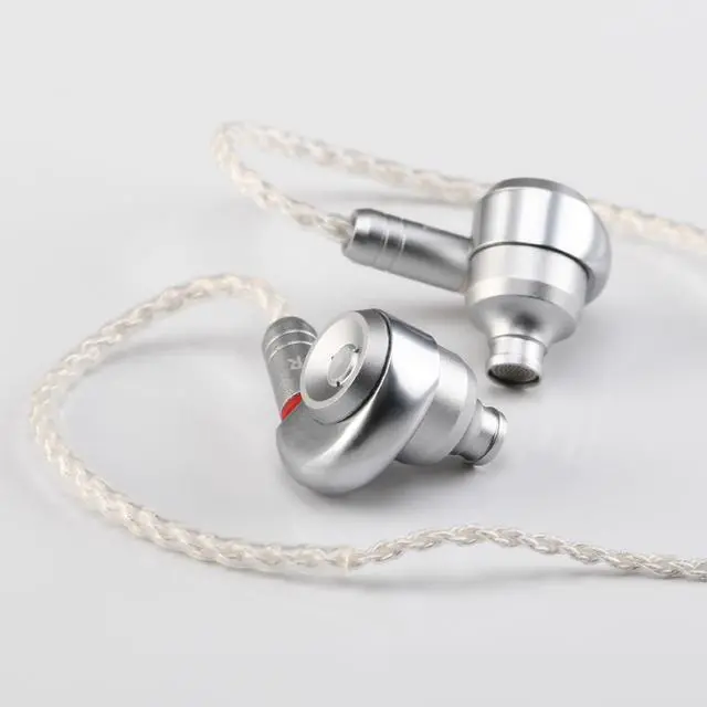 Alt view image 3 of 7 - T2 MKIII Wired Earphones, Unique 10MM+6MM 2DD Diaphragm Dynamic Driver HiFi IEMs with Detachable MMCX Cable,Ideal for DJs Music Lovers Audiophiles and Gaming Pearl Silver No Mic