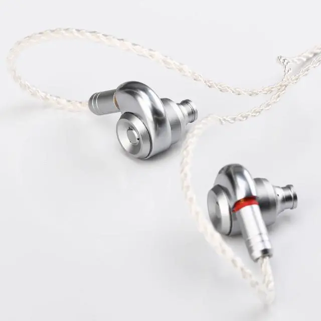Alt view image 2 of 7 - T2 MKIII Wired Earphones, Unique 10MM+6MM 2DD Diaphragm Dynamic Driver HiFi IEMs with Detachable MMCX Cable,Ideal for DJs Music Lovers Audiophiles and Gaming Pearl Silver No Mic
