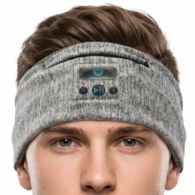 Main image of Adjustable Wireless Comfort Headband - Bluetooth Headphones Headband for Exercise, Sleep, Travel, and Relaxation