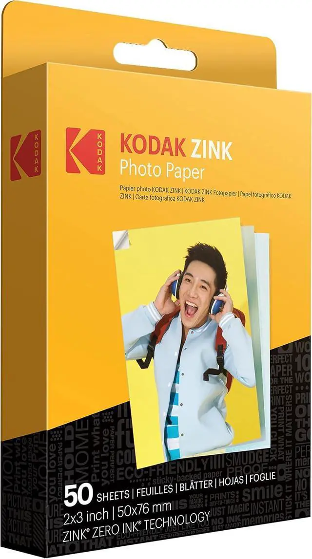 Alt view image 3 of 3 - Bundle of Smile+ 2-in-1 Digital Instant Print Camera & Wireless Bluetooth Photo Printer + 2"x3" Premium Photo Paper (50 Sheets)