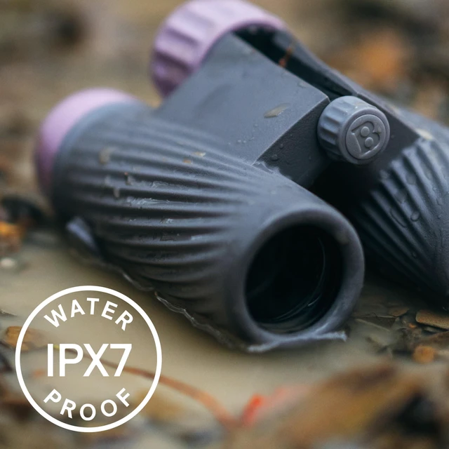 Alt view image 4 of 7 - A1 10x25 Binoculars Cilantro Green Waterproof, Fogproof, 10X Magnification, Fully Multi-Coated Lenses & Rubber Armor