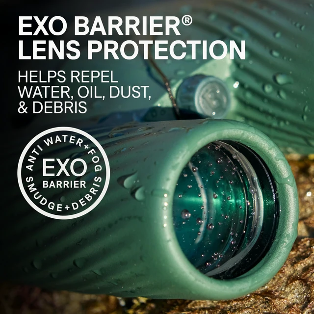 Alt view image 3 of 7 - A1 10x25 Binoculars Cilantro Green Waterproof, Fogproof, 10X Magnification, Fully Multi-Coated Lenses & Rubber Armor