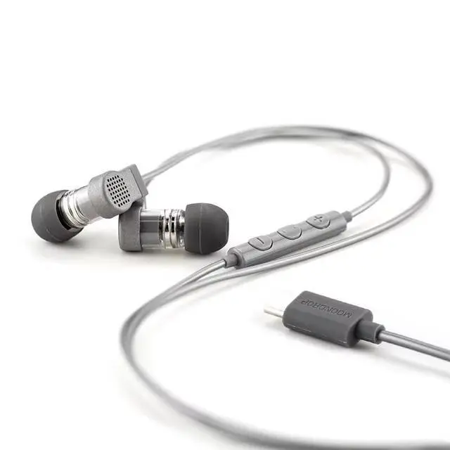 Alt view image 2 of 7 - Quark 2 in-Ear Headphone USB-C LCP Dome Composite Flexible Suspension Dynamic-Driver Diaphragm