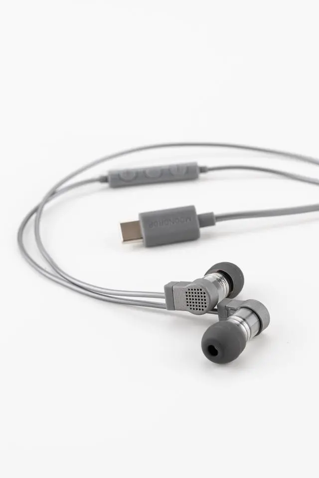 Alt view image 3 of 7 - Quark 2 in-Ear Headphone USB-C LCP Dome Composite Flexible Suspension Dynamic-Driver Diaphragm