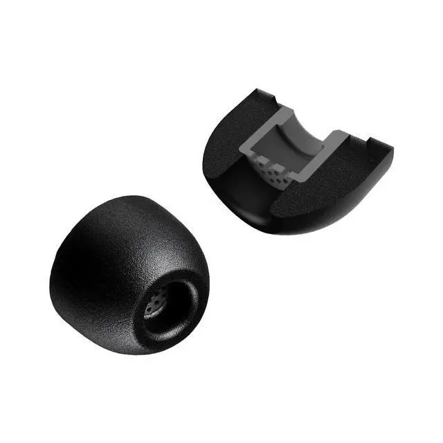Alt view image 2 of 7 - Foamax Standard Memory Foam Earbud Tips for Sony, Beats & More | Memory Foam Earbud Tips Compatible with Sony WF-1000XM6, Beats Power Beats Pro, and Others