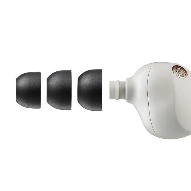 Alt view image 3 of 7 - Foamax Standard Memory Foam Earbud Tips for Sony, Beats & More | Memory Foam Earbud Tips Compatible with Sony WF-1000XM6, Beats Power Beats Pro, and Others