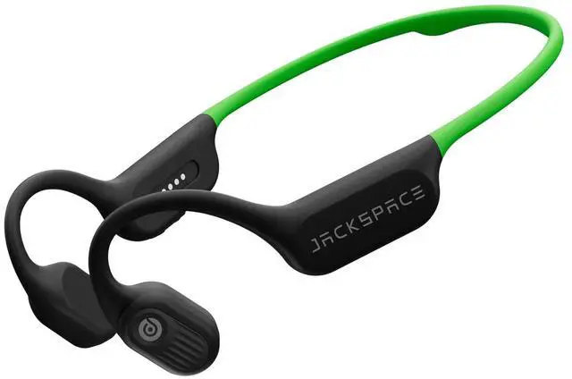 Main image of Bone Conduction Headphone Bluetooth 6.0, IP68 Waterproof Swimming Headphones Underwater Built-in 32G MP3 Player, Open Ear Headphones with Mic,15H Playtime for Running, Fitness(Green)