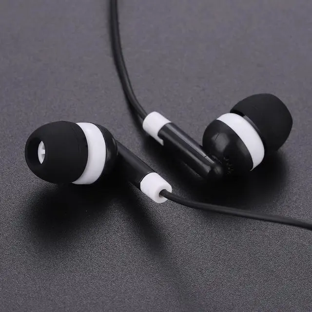 Alt view image 3 of 7 - Wholesale Bulk Earbuds Headphones 50 Pack for iPhone, Android, MP3 Player - Black