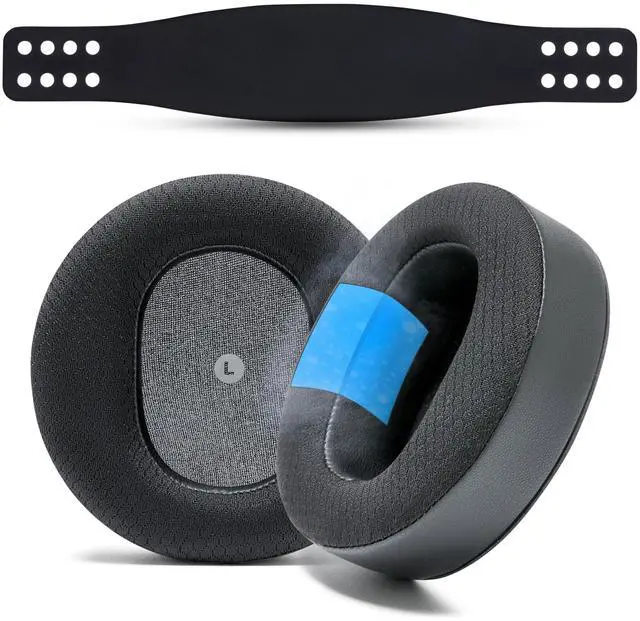 Main image of Mod Kit for Maxwell Gen 1 - Earpads & Silicone Headband | For Audeze Maxwell Xbox & PS5 Gen 1, Enhanced Comfort & Cooling, by Wicked Cushions | Black