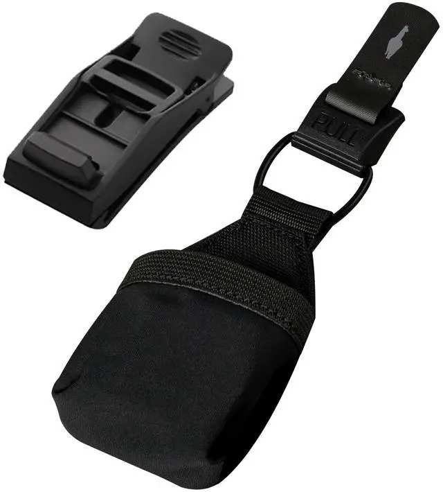 Main image of HUB Earbuds Pouch | Soft Elastane & Ballistic Nylon 840D Headphone Case, Compatible with AirPods Pro, HUB Magnetic Suction Clip