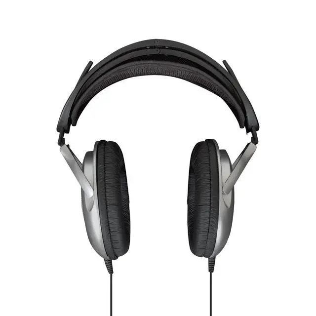 Alt view image 2 of 7 - UR40 Collapsible Over-Ear Headphones, Silver, Retro Style, Wired Plug