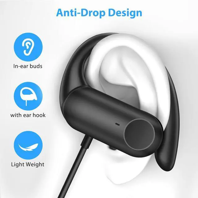 Alt view image 2 of 7 - ASKUBSKU USB C Headphones Over Ear Hooks for Samsung S26 Ultra S25 S24 S23